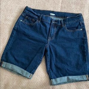 Old Navy jean Bermuda shorts.